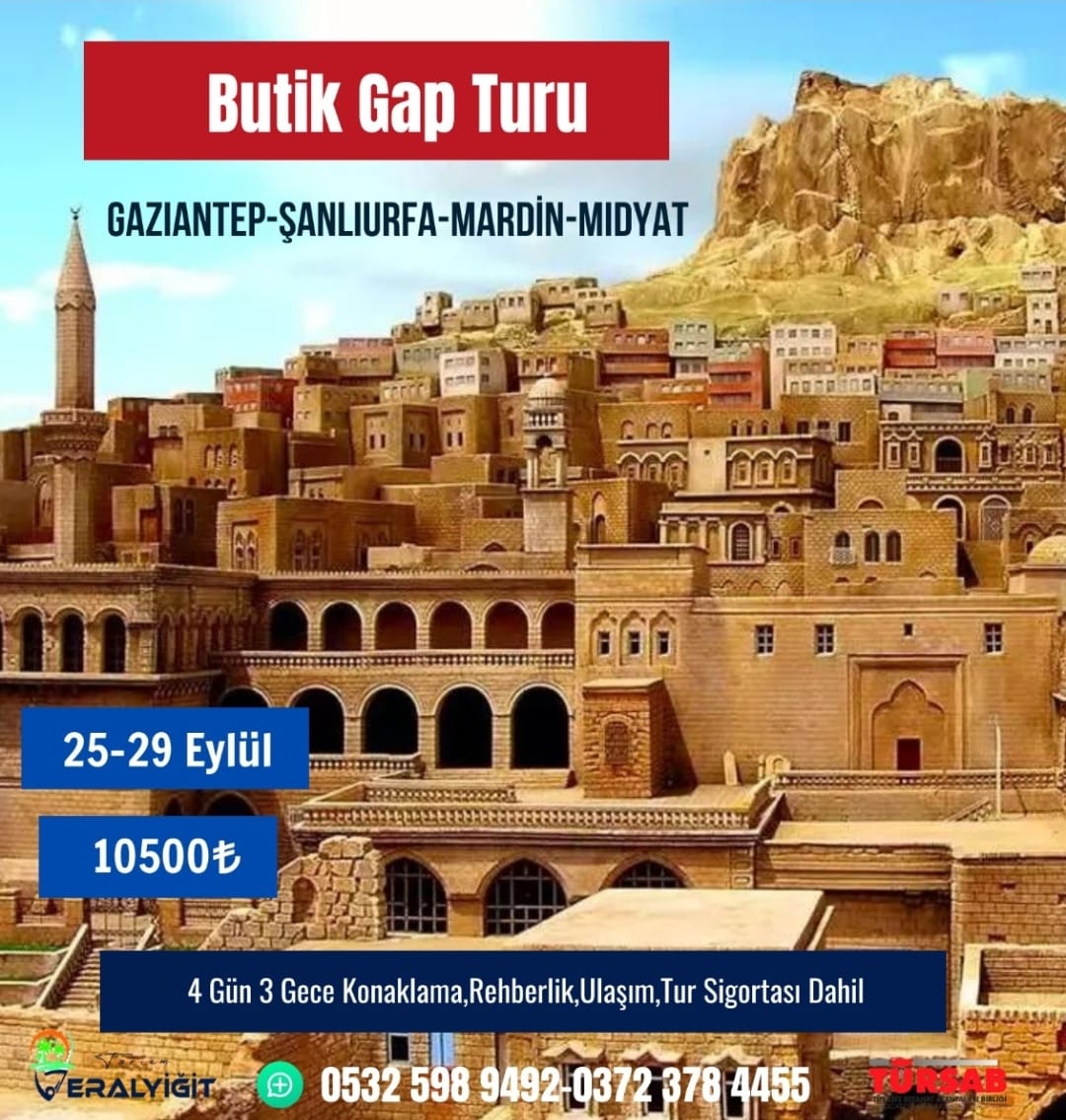 ZONGULDAK ÇIKIŞLI BUTİK GAP TURU