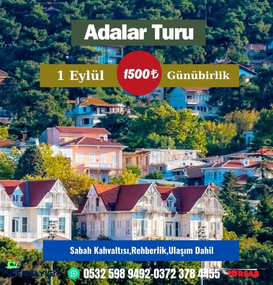 ZONGULDAK ÇIKIŞLI GÜNÜBİRLİK ADALAR TURU